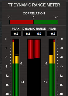 dynamic range meter plugin
